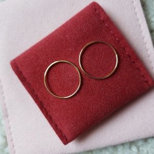 Gold Simple Stacking Rings (Aurate)